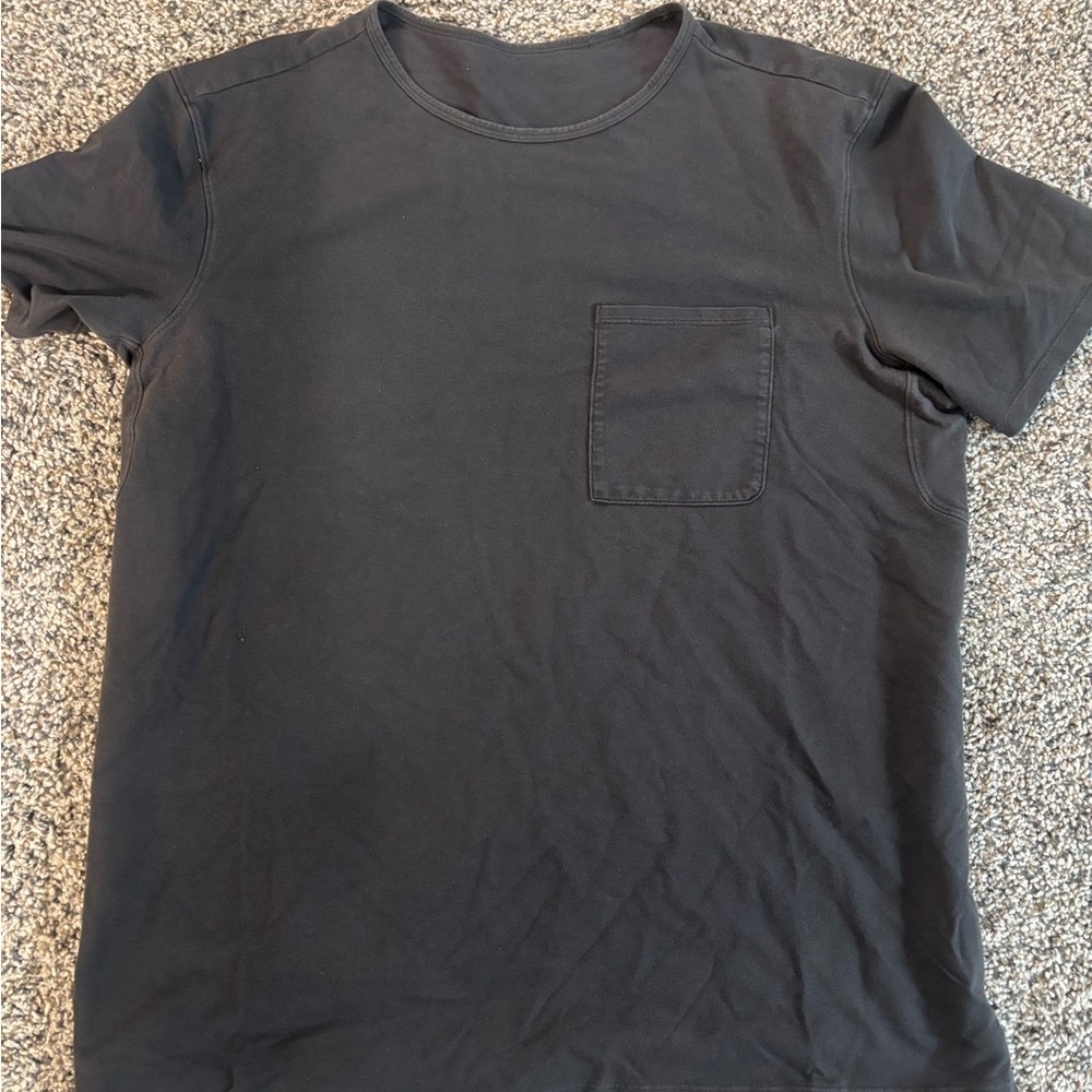 Lululemon Dark Gray Pocket Tee